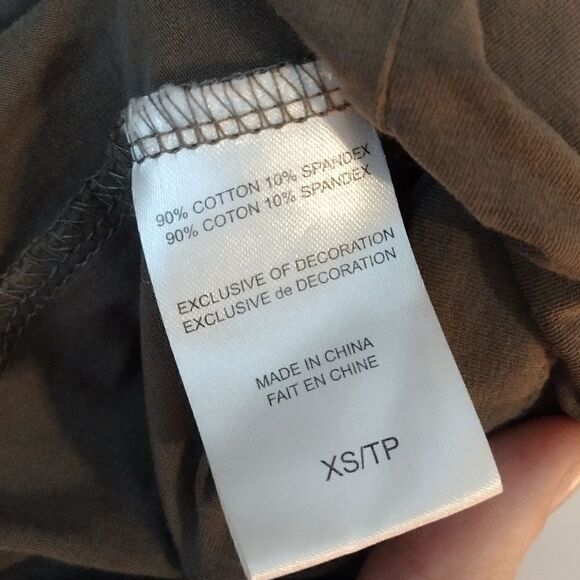 Crabtree & Evelyn Everyday Luxury Women's Size XS Solid Brown Tank Top - Picture 5 of 10